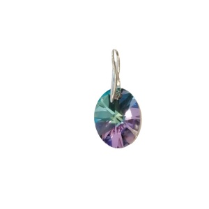 Swarovski Crystal Pendants, Oval Crystal, code 0100