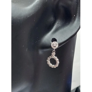 60 cm chain set + 925 silver pendant and earrings, code 0044 - Img 2