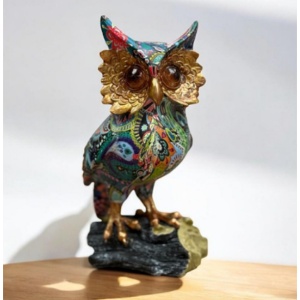 Bufniță din Rășină 22x10 cm