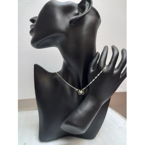 Link chain, 925 silver butterfly, adjustable to any size, code 0043 - Img 3