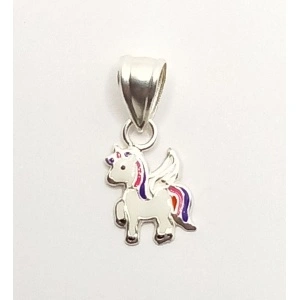 Pandantiv unicorn mic din argint