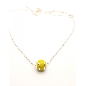Lantisor cu minge tenis verde deschis - Img 1