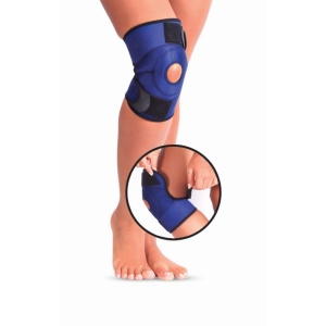 Orteza neopren de genunchi cu inchidere velcro marime universala