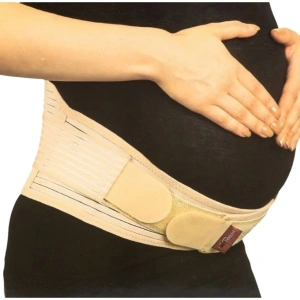 Corset suport gravide ,elastic crem cu atele SL244