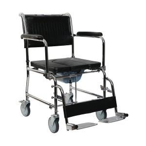 Scaun wc de interior cu roti ,pliabil si cu suporti rabatabili ,G 125a - Img 2