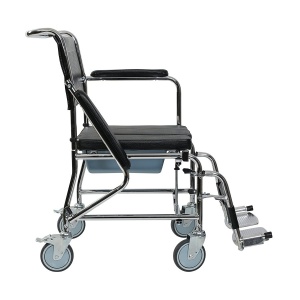 Scaun wc de interior cu roti ,pliabil si cu suporti rabatabili ,G 125a - Img 3