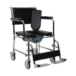 Scaun wc de interior cu roti ,pliabil si cu suporti rabatabili ,G 125a - Img 4