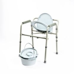 Scaun de toaleta fix din aluminiu ,reglabil pe inaltime AL08 08 N CASE - Img 2