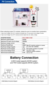 INVERTOR HIBRID EASUN - 7kW - Img 4