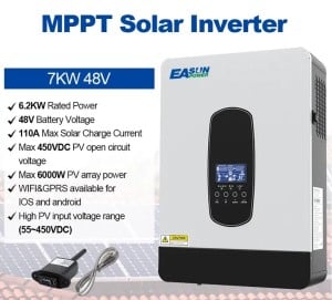 INVERTOR HIBRID EASUN - 7kW - Img 1