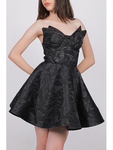 Rochie din brocard THEEA - Img 6
