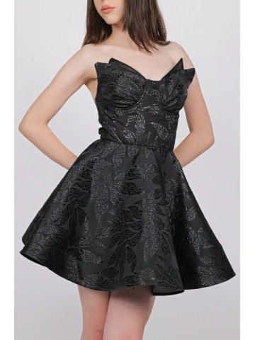 Rochie din brocard THEEA - Img 6