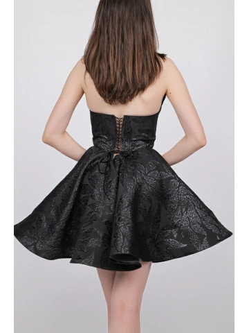 Rochie din brocard THEEA - Img 7