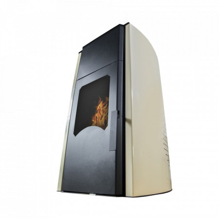 Termosemineu peleti Sontec Plus 18 - 18 Kw (Usa cu geam) - Burnit PM 18 - Royal 18KW