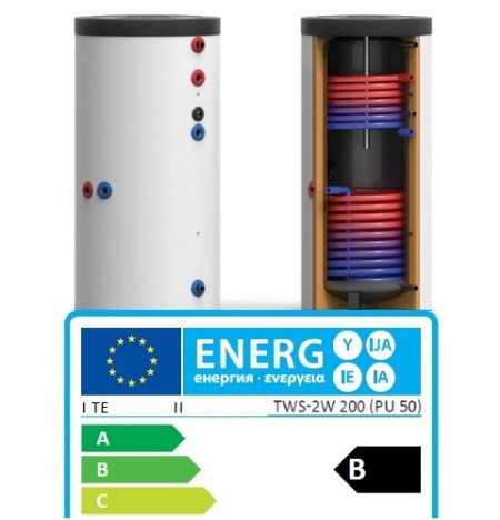 Boiler TWS-2W bivalent 300 L - TWS-2W 300 Germania