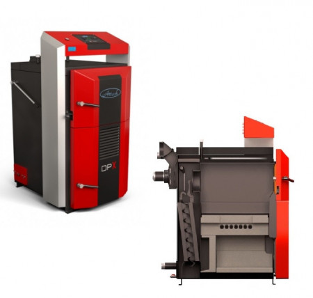 Cazan lemne cu gazeificare ATTACK DPX 35 STANDARD - 35kW