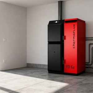 Centrală Termică pe Peleți ThermoFlux Pelling 75 kW | Modulantă, Automatizată - Img 2