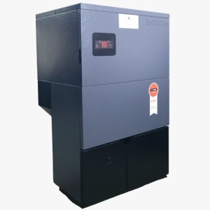 Cazan peleti Biodom Double Fan 27A Curatare Automata Arzator Peleti