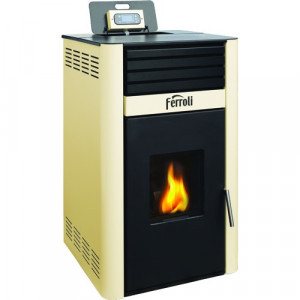 Ferroli Breta Pellet 24 kw + Termostat Salus RT 310 i