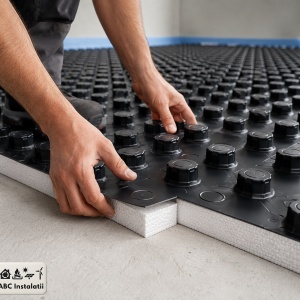 Placă cu Nuturi TECEfloor EPS 200 | Înaltă Densitate, Rezistență Maximă la Compresie