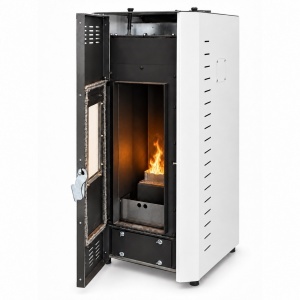 Termosemineu pe peleti Fornello Camino Rossi 35 kW