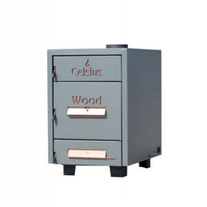 CAZAN PE COMBUSTIBIL SOLID DIN OTEL, 85 KW, CELSIUS
