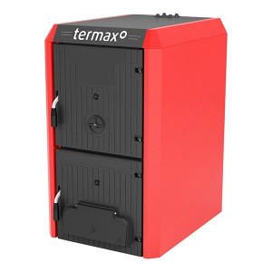 Centrala/Cazan fonta Termax Bio 25 kW, biomasa, Ø 147 mm, volum apa 39 litri, Regulator de tiraj inclus - Img 4