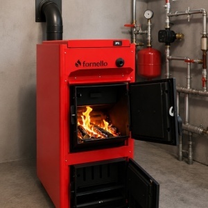 Centrala pe combustibil solid Fornello T-PRO 35 kW - Img 3