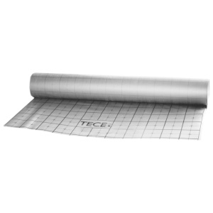 Folie izolatie TECEfloor 100 m x 1.12 m din plastic, premarcata, pentru incalzire in pardoseala