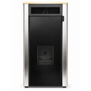 Termoșemineu Peleti Fornello Primo Truva 25 kW Ivory - Img 8