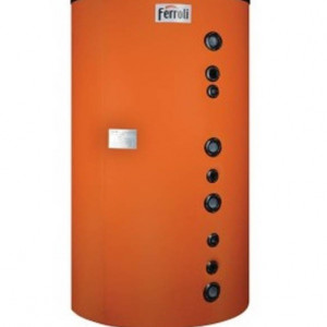 Puffer cu doua serpentine Ferroli FB2 2000 litri, cu izolatie