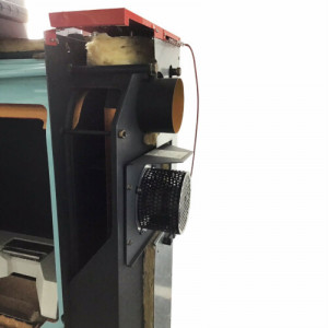 CAZAN PE LEMN CU GAZEIFICARE FIREX 2S 45 UNICAL - Img 2