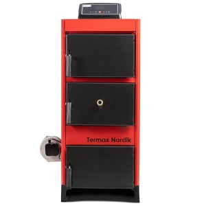 Pachet centrala pe lemn/carbune Termax Nordik 46 kW echipat cu calorifere si accesorii - Img 3