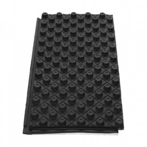 PLACA CU NUTURI HERZ 2CM (50x100=0.5 Mp/buc) pentru Incalzire in Pardoseala