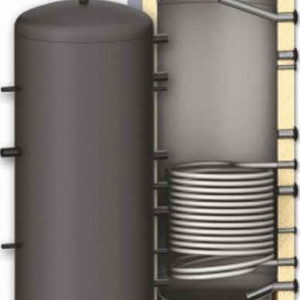 Puffer pentru incalzire cu o serpentina SunSystem PR 500 litri