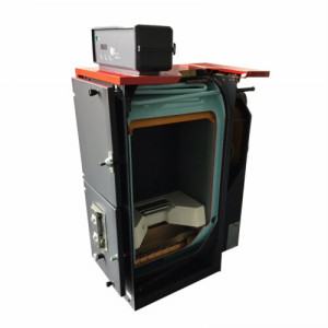 CAZAN PE LEMN CU GAZEIFICARE FIREX 2S 45 UNICAL - Img 3
