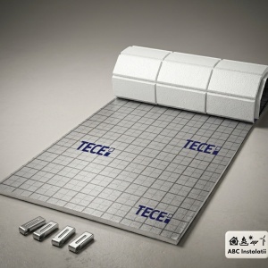 Rolă Tacker TECEfloor EPS80 | 25mm, 10mp (Izolație Încălzire în Pardoseală)