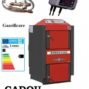 ATMOS DC25S - 25 Kw CU GAZEIFICARE + CADOU Supapa termica si Controler Pompa
