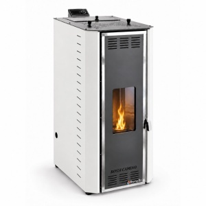 Termosemineu pe peleti Fornello Camino Rossi 25 kW