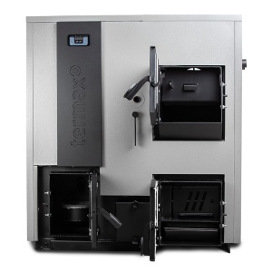 Pachet centrala mixta lemn/pelet Termax Combo 35 kW, volum manta apa 122 litri, Calorifere, Boiler termoelectric apa calda menajera, Accesorii Montaj - Img 5