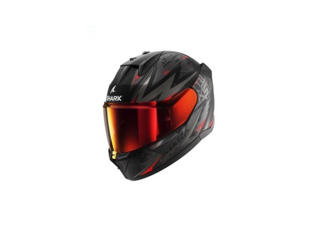 Cască Moto Integrală SHARK D-SKWAL 3 BLAST-R MAT Negru - Gri - Roșu, Mărimea L