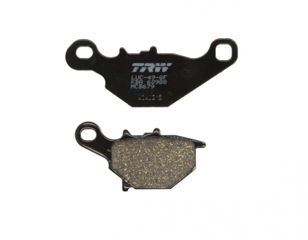 Set placute frana Kawasaki 99.2x39.7x7.6, 75.4x40.7x8.4, TRW