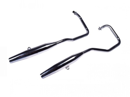 Set esapament complet Kingway chopper, Romet R125 R150, King 125cc