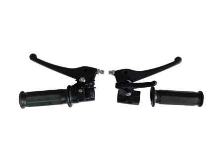 Set manete frana+ acceleratie complet Piaggio Ciao
