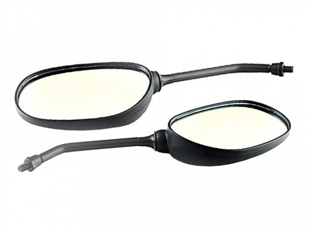 Piese Moto Set oglinzi negre, M8