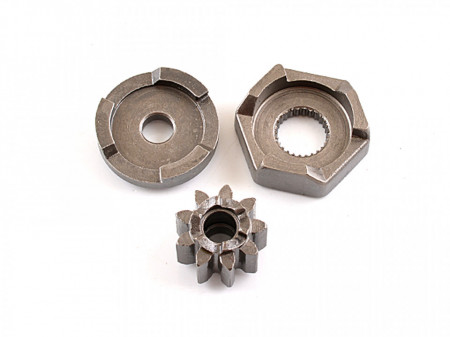 Pinion angrenare pornire ansamblu Benelli 491RR-491ST/Suzuki Adress50-AP50/Malaguti Crosser/Italjet Formula50, motorizari Morini