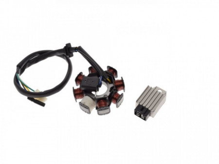 Set stator 8 bobine+regulator 4T