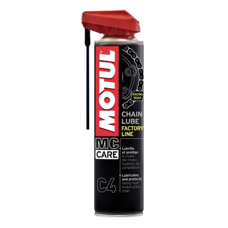 Spray lant CHAIN LUBE C4 FACTORY LINE Motul, 400ml
