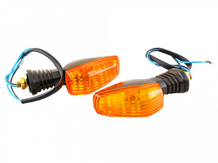 Piese Moto Set lampi semnalizare-negru
