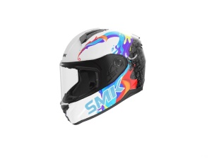 Cască moto integrală copii SMK BIONIC KIDS Splash, Mărimea YS, Unisex, SMK0118/24/MA264/KS